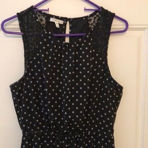Maurice’s Black and White Dress